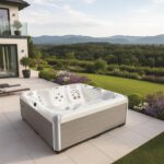 AquaSolus Whirlpool Zenith im Garten